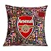 Produktbild Kengret A-rsenal-F-ootball C-lub Decorative Square Throw Pillow Covers Set Cushion Cases Pillowcases for Sofa Bedroom Car 18 x 18 Inch