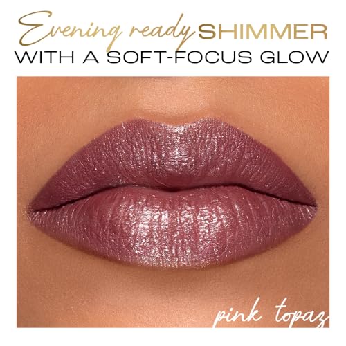 Image of Lakme Be-Jewel Shimmer Lip Liquid with Ceramides, Luminous Matte Finish, Waterproof - 201 Pink Topaz 3.5ml