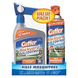 Cutter HG-65744 Backyard Bug Control Combo Pack, with Outdoor Fogger & Hose-End Spray