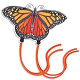 Butterfly Kite for Kids and Adults, Easy to Fly Giant 46 Inch Butterfly Kite for Girls and Boys, Best for Beach, Park, and Outdoor Activity, Easy Flyer Monarch Kite for Children Age 5 Years and Above