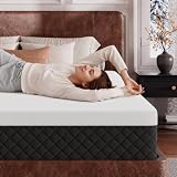 Queen Memory Foam Mattress, 12' Extra Firm Cooling Gel Compressed Mattress, Enhanced Spinal Support & Pressure Relief, Motion Isolation, Fiberglass-Free, CertiPUR-US Certified, 365-Night Trial
