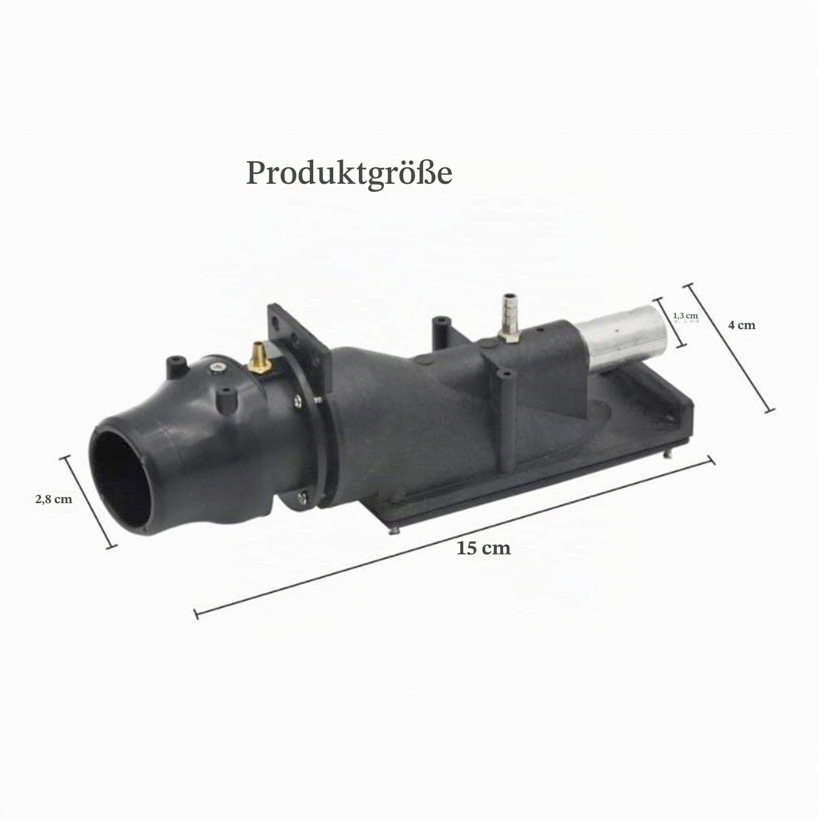 Perfeclan RC Boat Thruster Jet Pump Set 820W 66A mit 540 Brushless Motor für RC Boat Ersatzteile Ersatz DIY