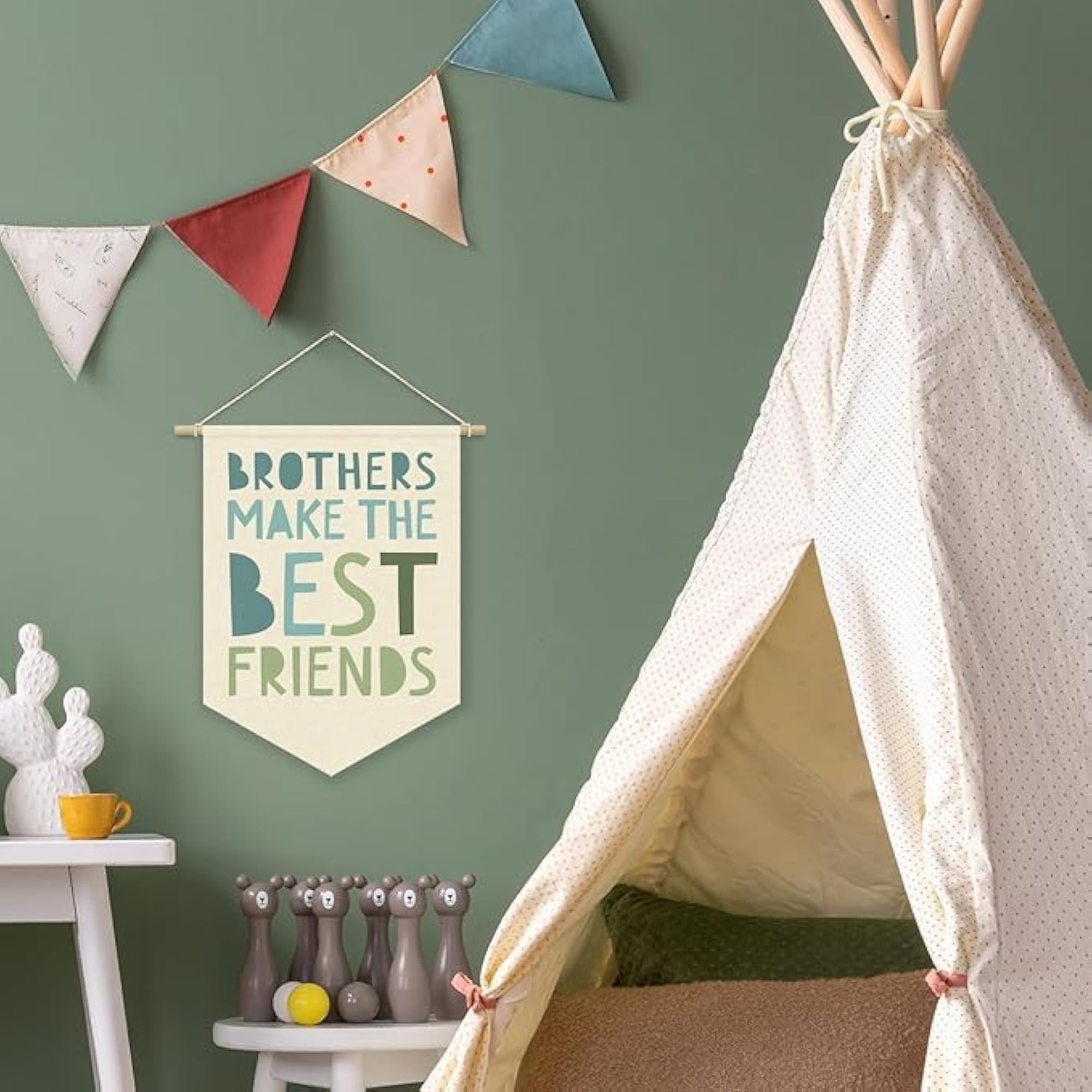 Kids Nursery Décor Canvas Banner Wall Hanging
