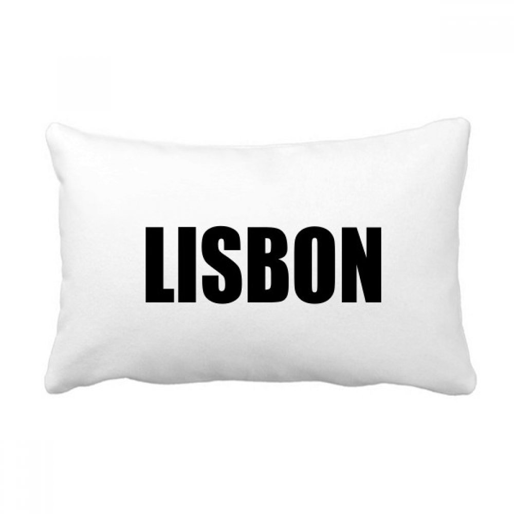 Coussin de Lisbonne Portugal multicolore de 40x60 cm pour decoration canape de salon
