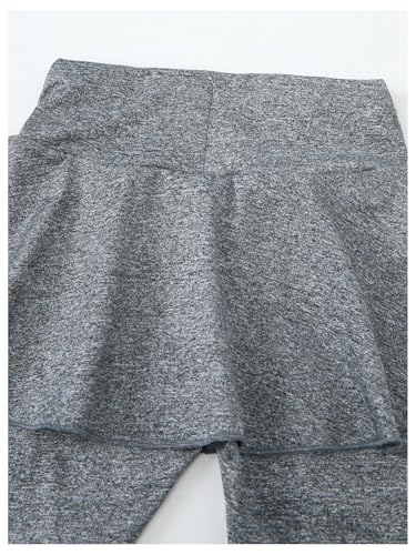 SOLY HUX Toddler Girl's 2 Piece Leggings with Skirts Bow Print Elastic High Waisted Athletic Workout Skinny Pants4