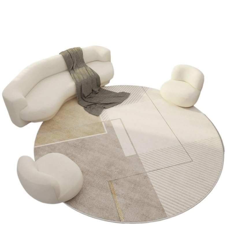 Grand tapis en peluche moderne A5 - Tapis de sol haut de gamme pour grand salon