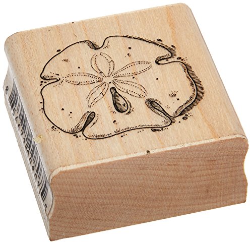 Stamps by Impression Sand Dollar Rubber Stamp, 1.5" x 1.5"