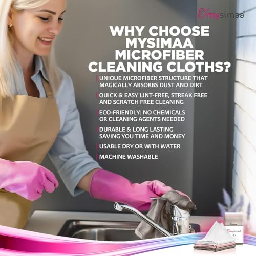 Paño de limpieza de vidrio con microfibra premium de alta densidad textil 7