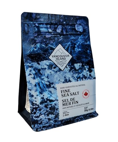 Sal marina fina premium 10.58 oz natural sin procesar miniatura 1