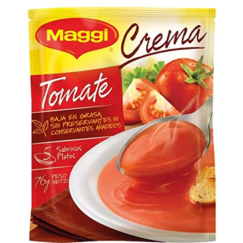 Maggi Crema de Tomate / Maggi Tomato Cream 76g (x12)