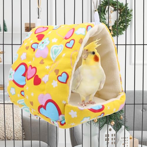 Hamac pour oiseaux de luxe nichoir d'hiver en peluche premium