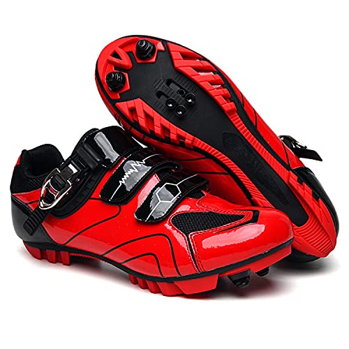 Regolazione Pratica: Il design a doppia manopola dei lacci delle scarpe può regolare separatamente la tenuta del collo del piede avanti e indietro. È più facile regolare la tenuta. le scarpe da ciclismo sono un buon accessorio per i ciclisti. Possono correggere la postura di guida per proteggere ginocchia e caviglie. Sono particolarmente adatte per gare ciclistiche, mountain bike, ecc.