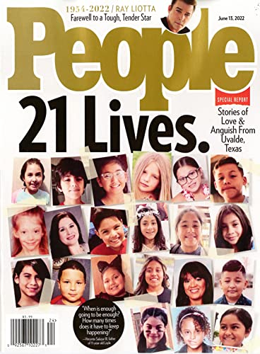 PEOPLE MAGAZINE - JUNE 13, 2022 / SPECIAL REPORT - 21 LIVES
