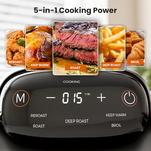 Kismile 5-in-1 Air Fryer Review (2025): Compact & Easy to Clean 4 Kismile 5-in-1 Air Fryer Features