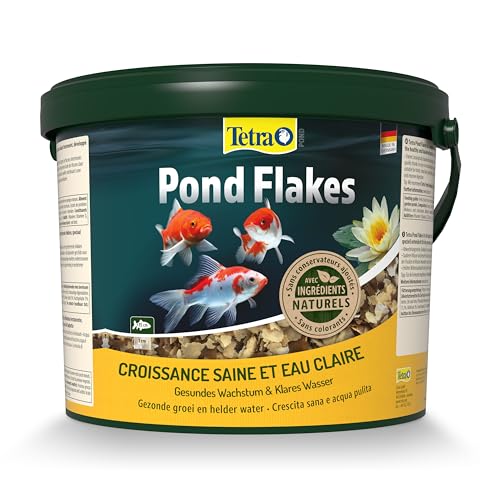 Tetra Pond Flakes Nutri Evolution - Aliment Complet en Flocons aux Ingrédients Naturels pour Poissons de Bassin de Jardin – Recette améliorée Sans...