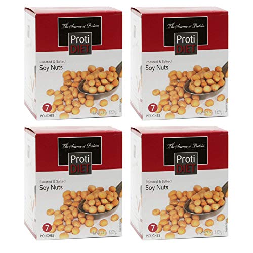 ProtiDiet - Roasted Soy Nuts (Packs) (Roasted Soy Nuts, 4 Pack)
