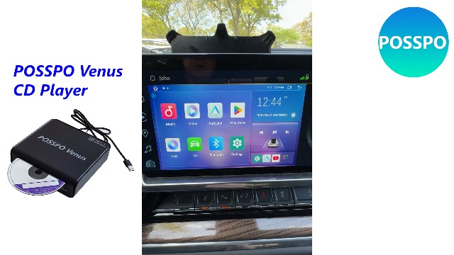 Amazon.com: POSSPO Venus CD DVD Player for Car with USB Port