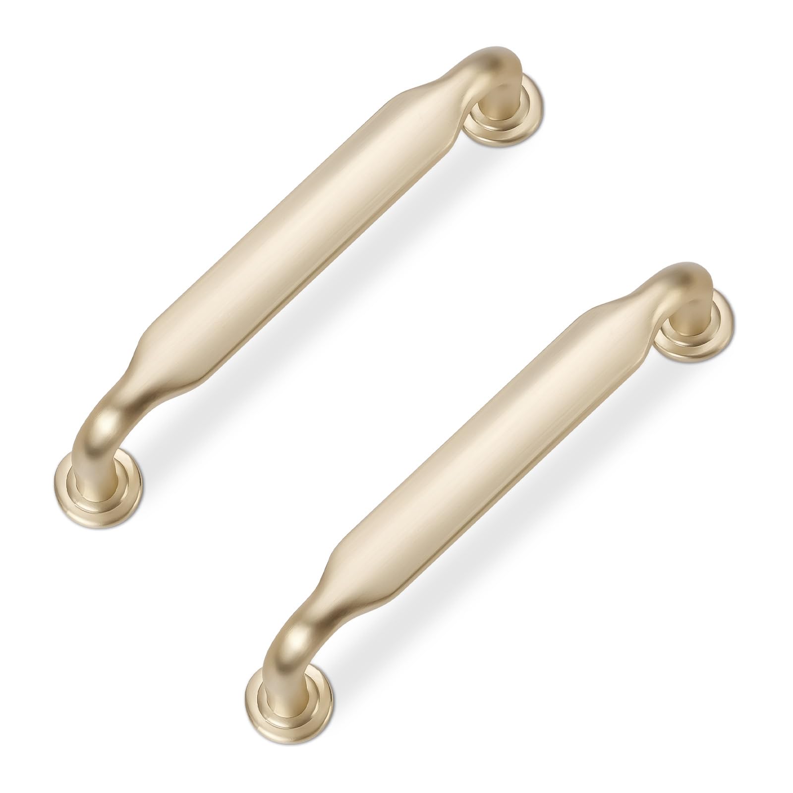 10 Pack 5 inch Antique Brass Kitchen Cabinet Handles — Amazon image 16
