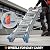LUISLADDERS Ladder, A Frame 5 Step Ladder Telescoping Ladder, 19 Ft Reach Height Muti Position Folding Ladder Flared Leg & Wheels Design, 330 lbs Capacity Extension Ladder for Household Outdoor Work