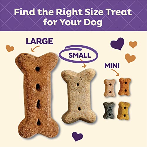 Image of Old Mother Hubbard Wellness P-Nuttier Dog Biscuits, Natural, Training Treats, Peanut Butter Flavor, Small Size, (20 Pound Bag)