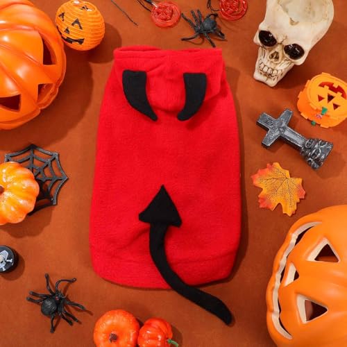 Disfraz Demonio Halloween para Perros Talla L miniatura 4