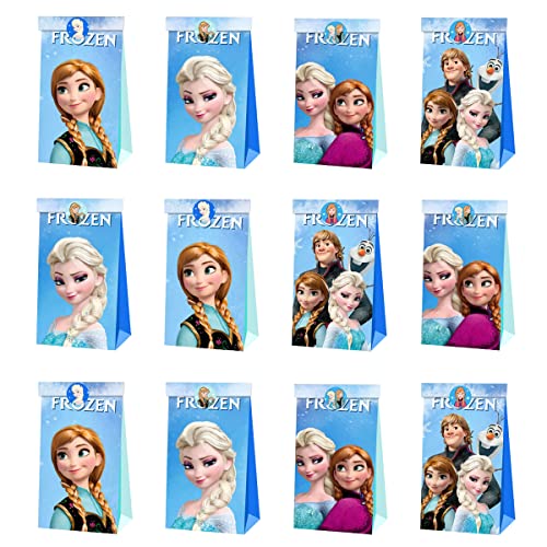 Sacchetti Regalo di Carta, 12 Pezzi Frozen