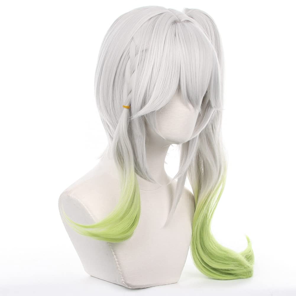 新作入荷!!】 原神 ナヒーダ コスプレ ウィッグ キャラウィッグ サイド