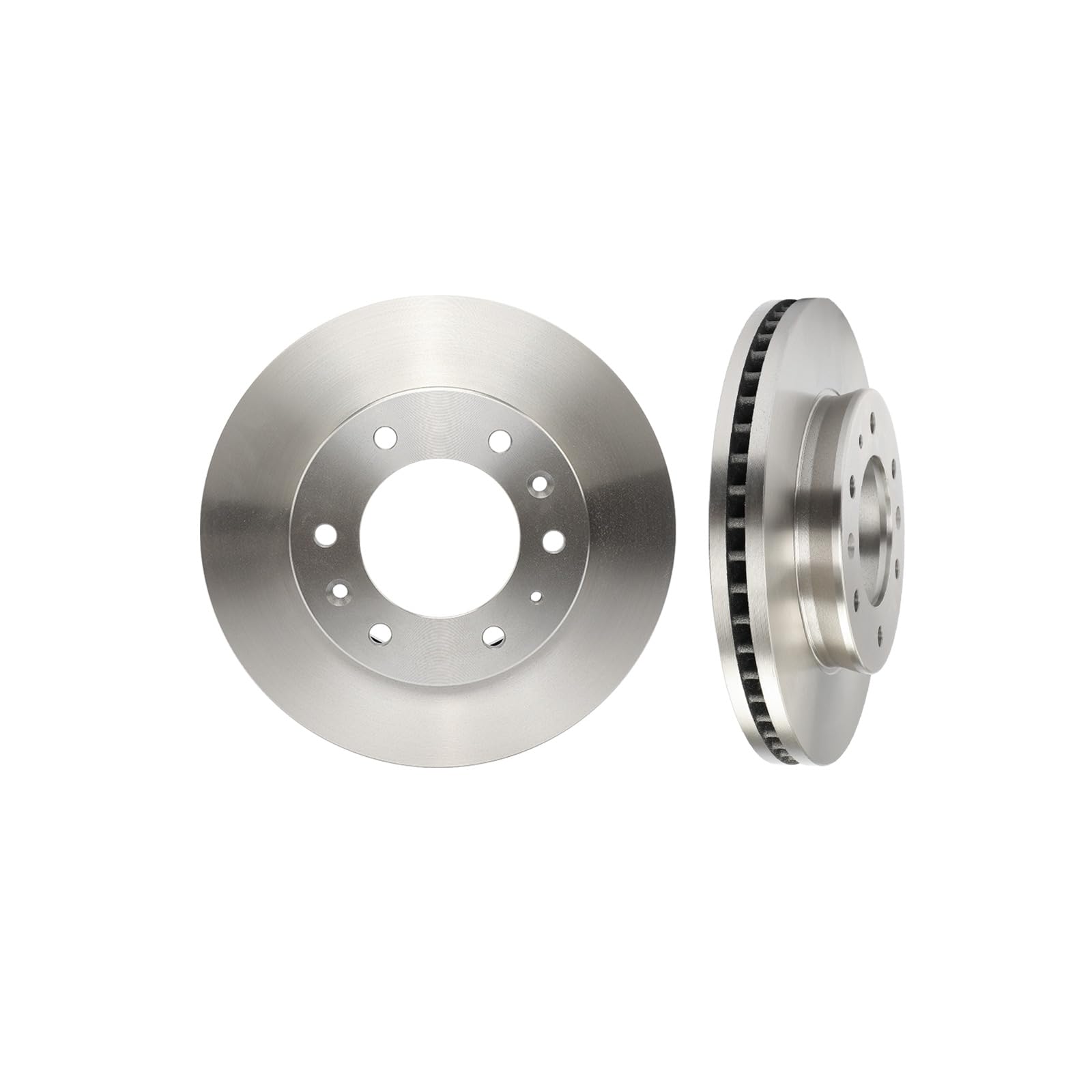 Frankberg 2 discos de freno + 4 pastillas de freno | AB311125AB, AB311125AC; Compatible con: Ranger TKE