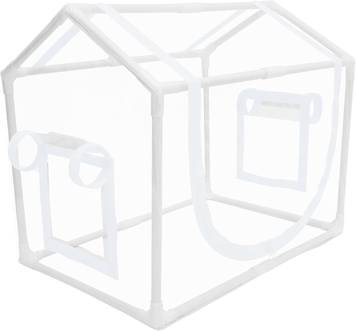 Greenhouse Tent Transparent PVC Indoor Greenhouse Secure Reliable Greenhouse Tent Flexible Easy to Use Indoor Greenhouse Thermostatic Greenhouse Tent Suitable for Backyards