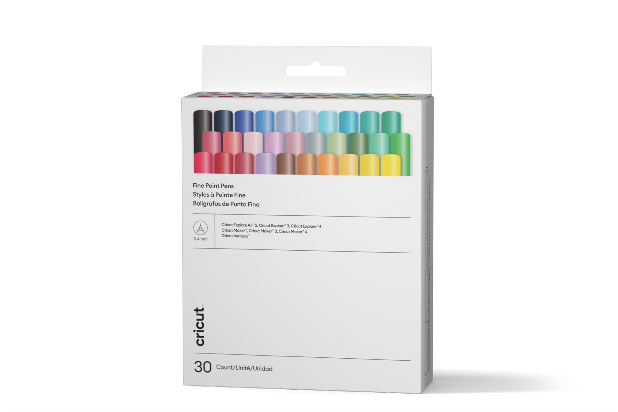 Cricut Multicolor Ultimate Fine Point Pen Set (30 Ct)