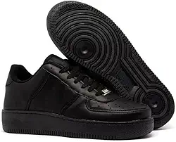 Tênis Casual Unissex Force Full, Estilo Urbano, Cano Baixo, Couro Sintético, Solado Antiderrapante, Design Old School, Confortável para Dia a Dia, Caminhada e Academia