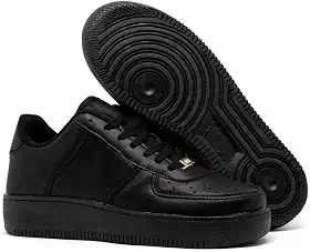 Tênis Casual Unissex Force Full, Estilo Urbano, Cano Baixo, Couro Sintético, Solado Antiderrapante, Design Old School, Confortável para Dia a Dia, Caminhada e Academia