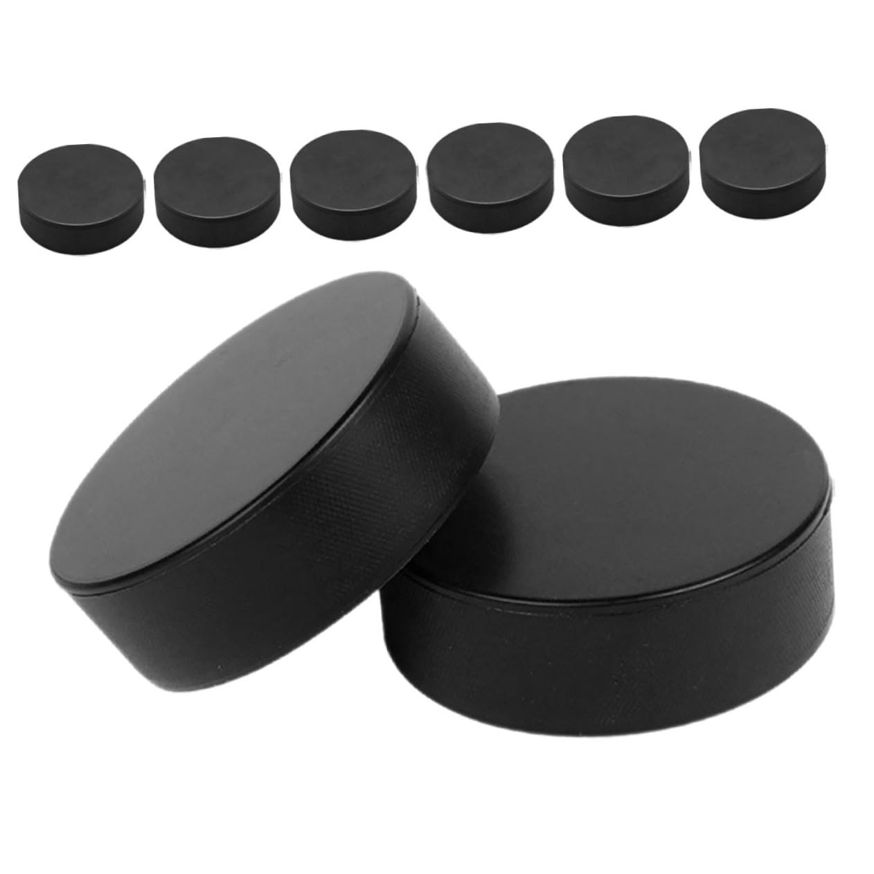 BESPORTBLE Suministros De Entrenamiento De Hockey De Hockey sobre Hielo Pasador De Hockey Mini De Hockey De Aire Hockey De Burbujas Hockey Callejero PU Black