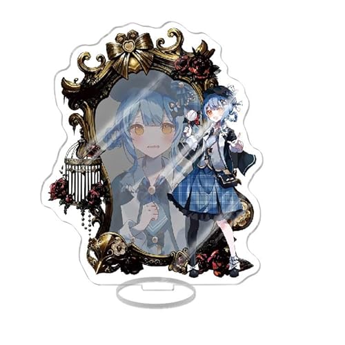 魔法少女ノ魔女裁判 アクリル製 アニメキャラクター スタンド 萌えグッズ コスプレ用 透明台座付き DIY飾り インテリア用 6pasyk0119-15