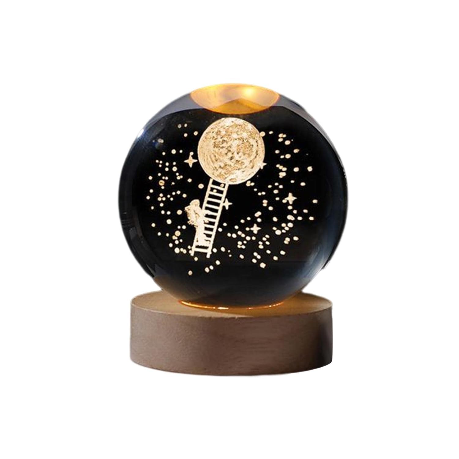 Shopogenix Solar System Crystal Ball Night Light -19