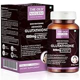 The Old Natural Glutathione 600mg 30 Tablets with...