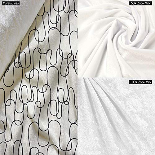 Image of ArtzFolio Curly Lines | Reusable Sack Bag | Bag for Gym, Storage, Vegetable & Travel