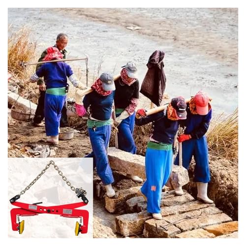 Pince de levage pour dalles de granit avec mandrin caoutchouc réglable