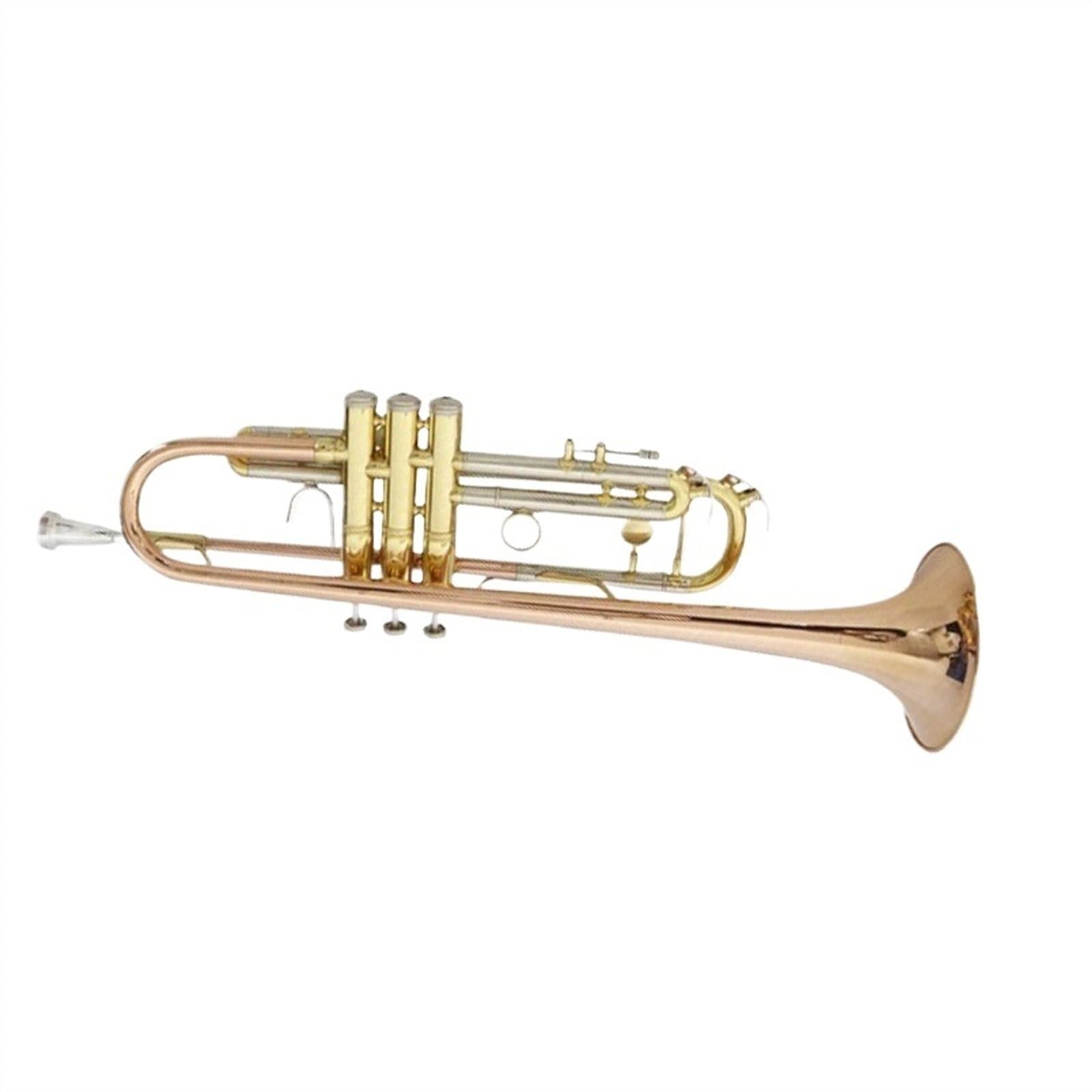Trąbki Instrument Dęty Blaszany B-dur Dla Początkujących Profesjonalny Instrument Dęty Blaszany Standardowy Dźwięk Trąbki