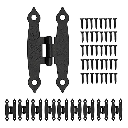 4 Bisagras Antiguas De Bronce – Sourcing Map – Tamaño 26x13mm – Tornillos Incluidos – Ideal Para Cajas Y Muebles Pequeños