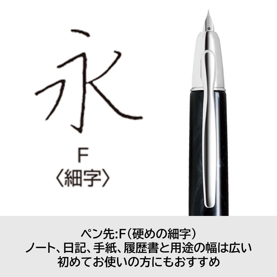 Amazon | PILOT 万年筆 キャップレス SE F ファイン(細字) マーブル
