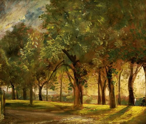Pintura murales lienzo de John Constable, cuadro decorativo de 60x90cm para salón y dormitorio