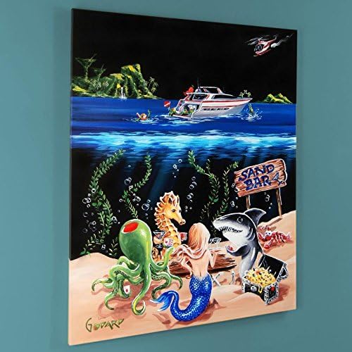 QART Sand Bar 1" (SN) by Godard, a Limited Edition Canvas with COA
