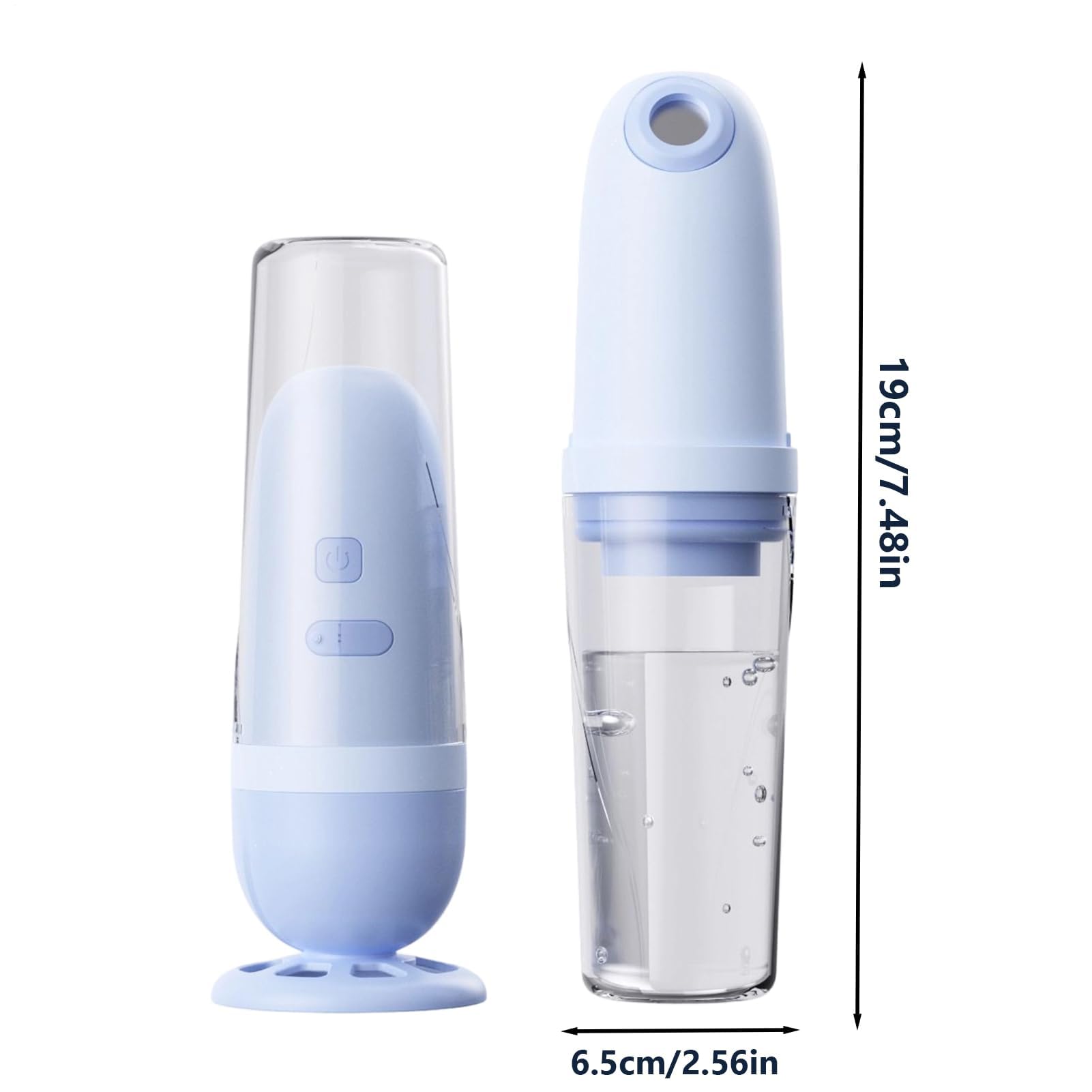 Lavadora de cadera portátil de mano, pulverizador eléctrico cargado por USB para higiene personal, botella de agua ligera para mujeres y hombres, ideal para el cuidado posparto