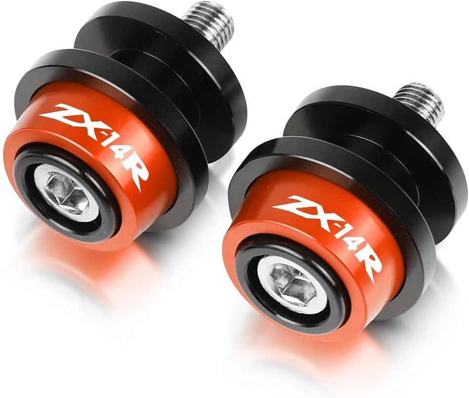 Motorcycle Accessories Motorcycle CNC Aluminum Stand Screw 8MM Swingarm Spools Slider FOR KAWASAKI ZX1400 ZX14R ZZR1400 ZX ZZR 1400 2006-2016