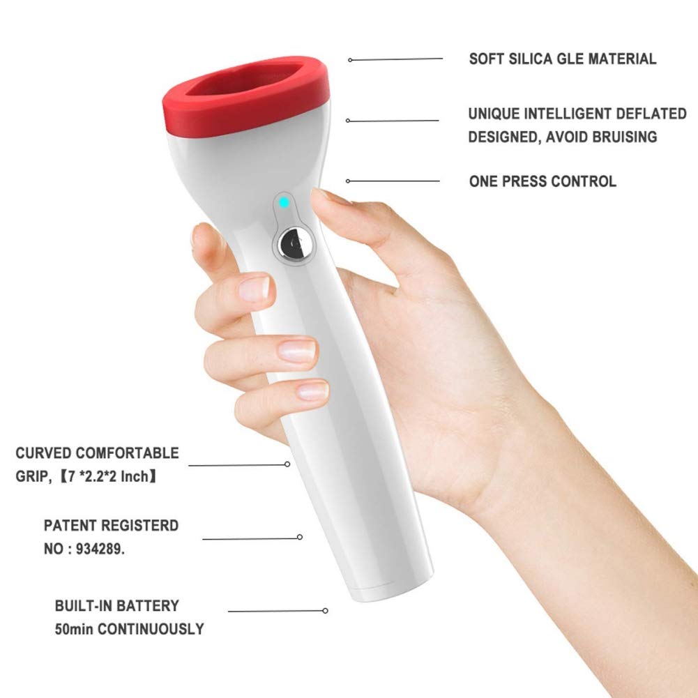 Lips Enhancer Lip Pump Plumper Lèvres électriques Agrandir Pompe à lèvres Sexy Enhancer pour lèvres Plus pulpeuse