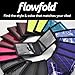 Flowfold Vanguard Recycled Sailcloth Bifold Wallet | Slim and Durable with Cash pocket, Two Hidden Card Pockets and Two ID Windows | Holds 10-12 Cards | Minimalist Wallet Made in USA | White Sailcloth