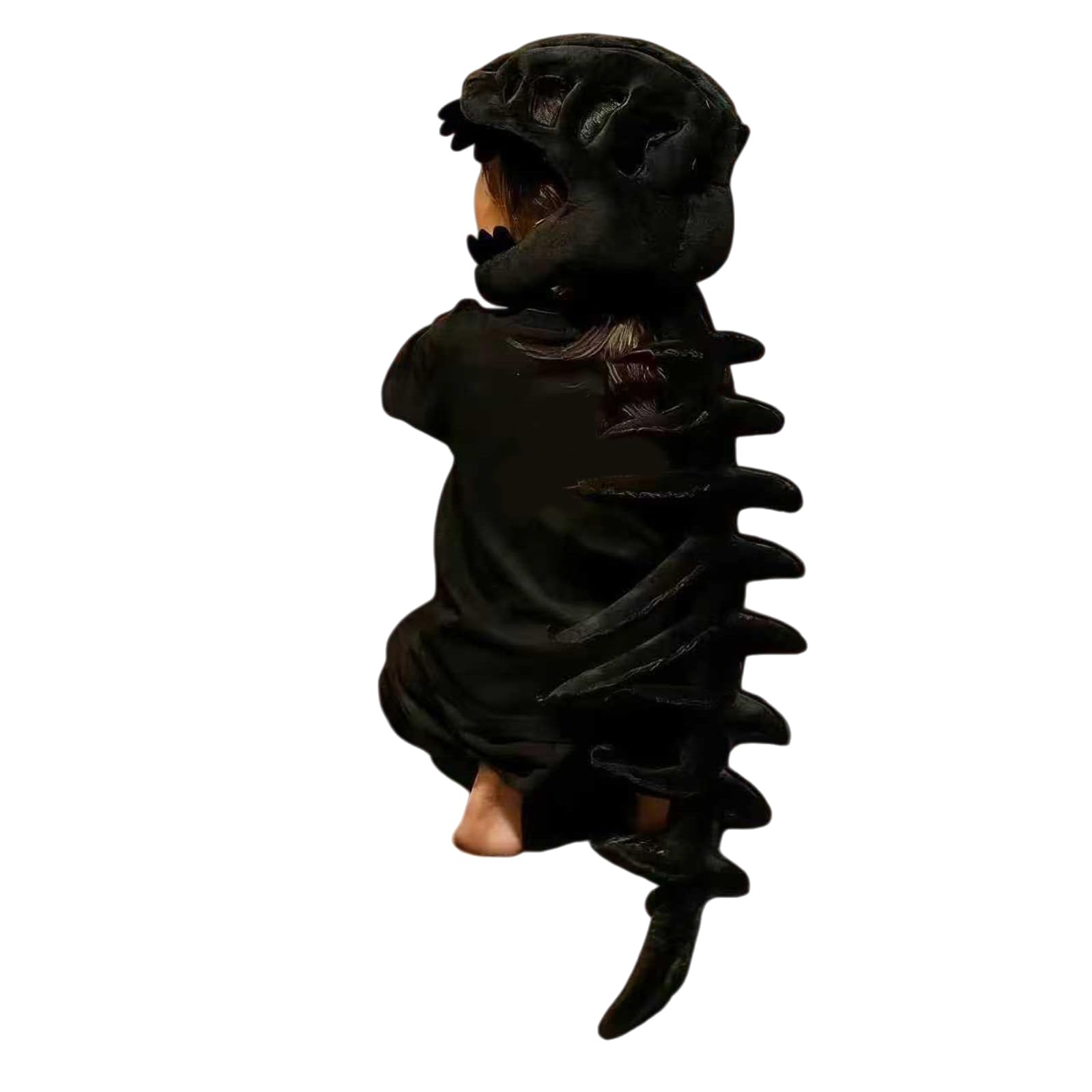3D pluszowy kostium dinozaura, szkielety, zestaw, realistyczny szkielet, dinozaur, pluszowy kostium z kapturem, na imprezy przebierańców, zdjęcia