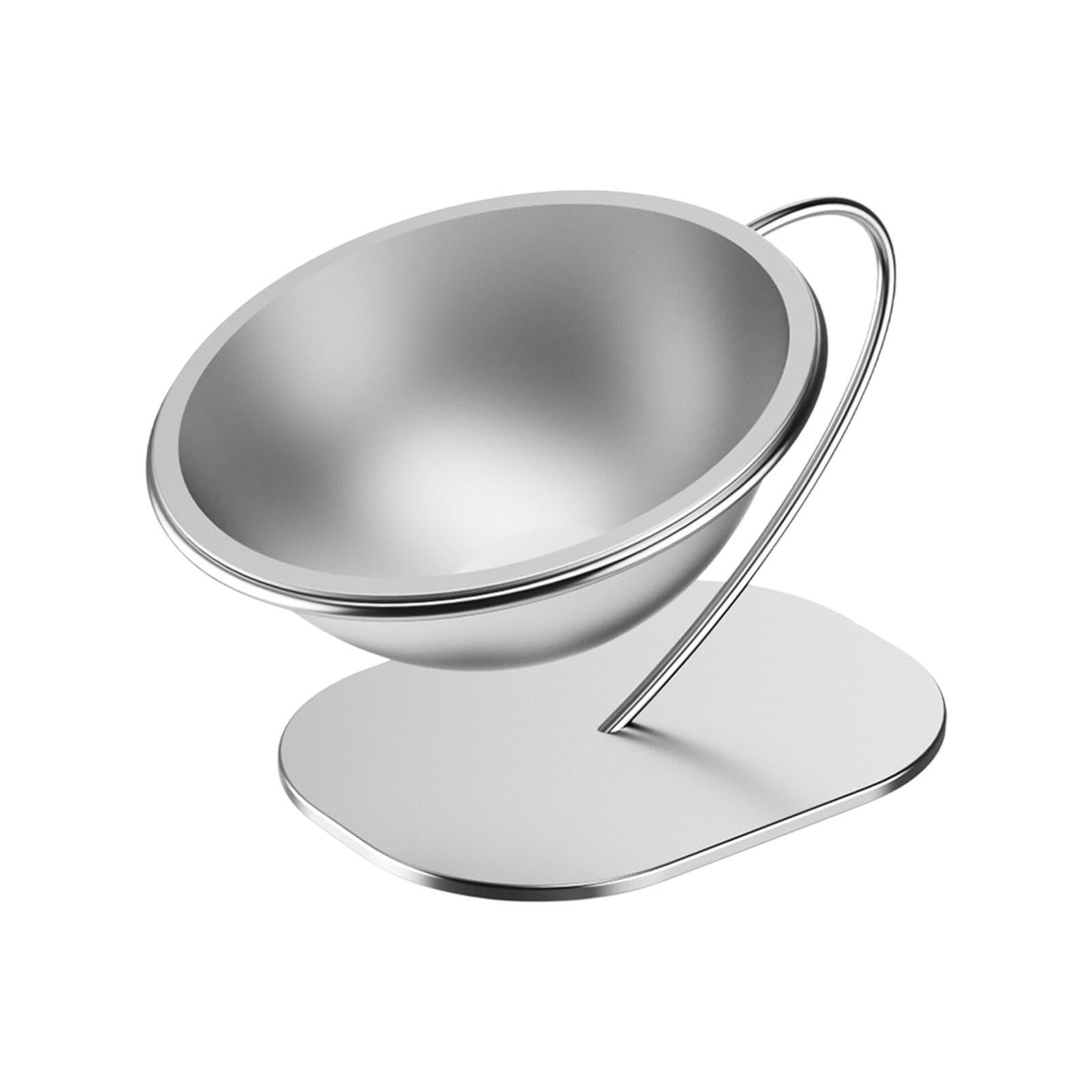 Soporte para cuencos de mascotas en la cocina plato acero inoxidable SUIOPPYUW