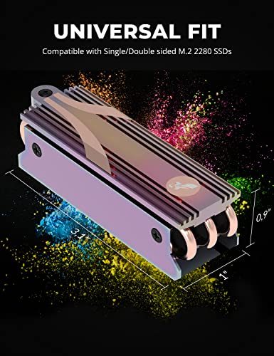 Image of SABRENT M.2 2280 SSD Rocket Gaming Edition Heatsink (SB-GHSK)